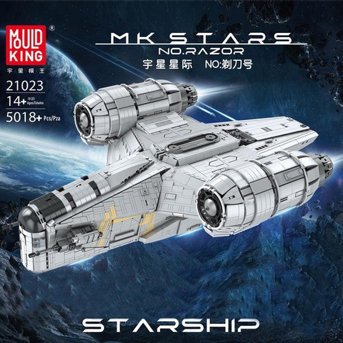 Star Wars - Mould King 21023 ( Xếp Hình Tàu Du Hành Không Gian Razor 5018 Mảnh )