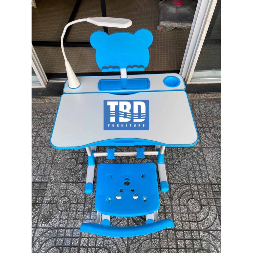 Bộ Bàn Ghế Học Sinh Thông Minh A06 [KÈM ĐÈN LED] | BigBuy360 - bigbuy360.vn