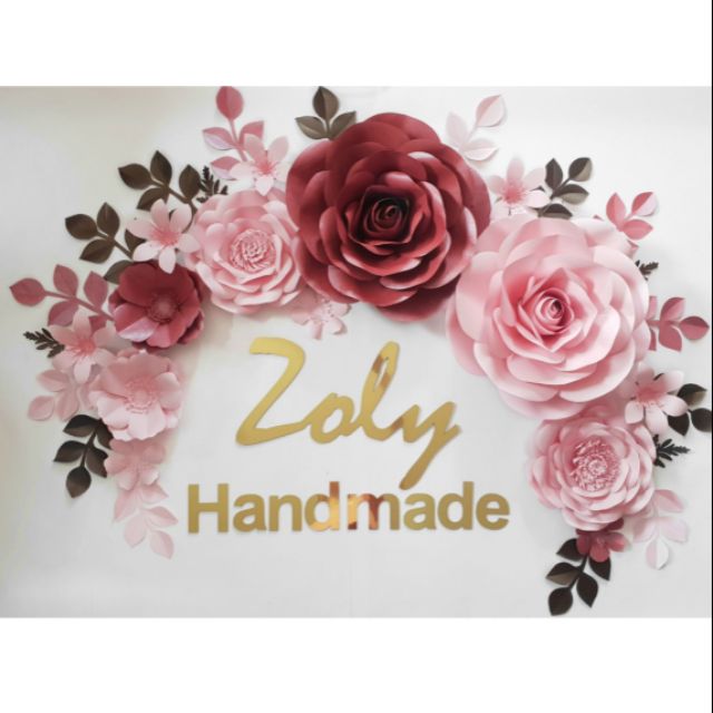 Set hoa trang trí shop (Ngang 1m5)