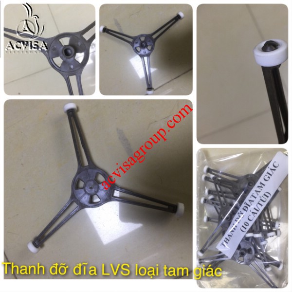 Trục xoay đỡ đĩa lò vi sóng thanh vòng tròn - Tam giác