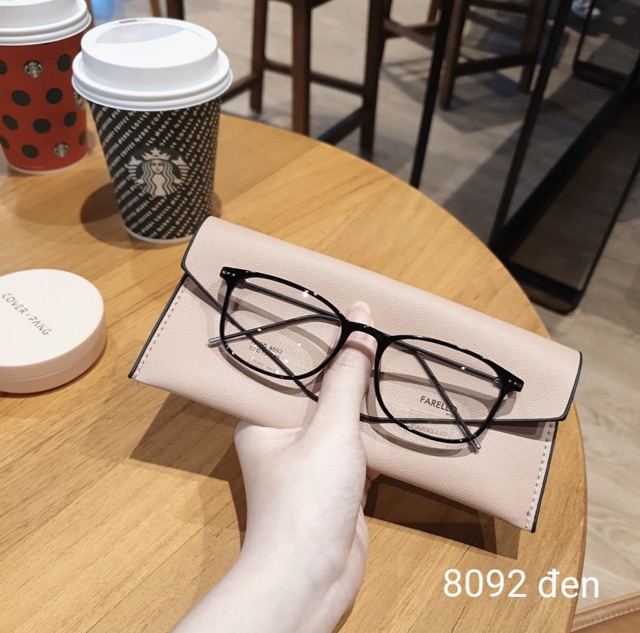 [Mã FARSSTGRE giảm 5K đơn bất kỳ] Gọng kính cận vuông, càng kính mảnh nhẹ 8092 | BigBuy360 - bigbuy360.vn