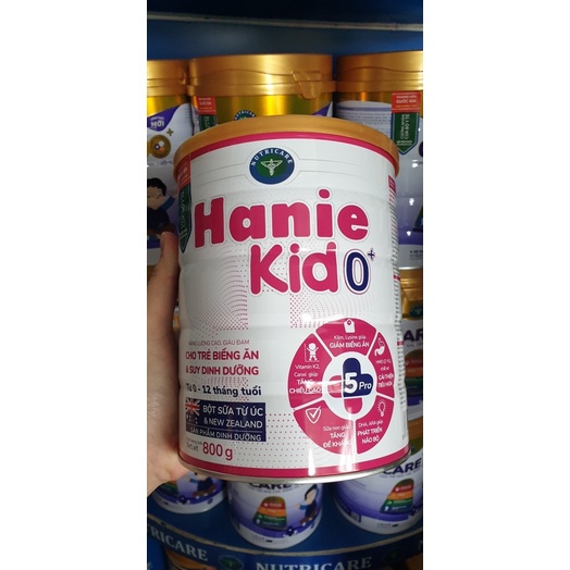 Sữa Hanie kid 0+ 900g cho trẻ từ 0 đến 12 tháng - Riobaby