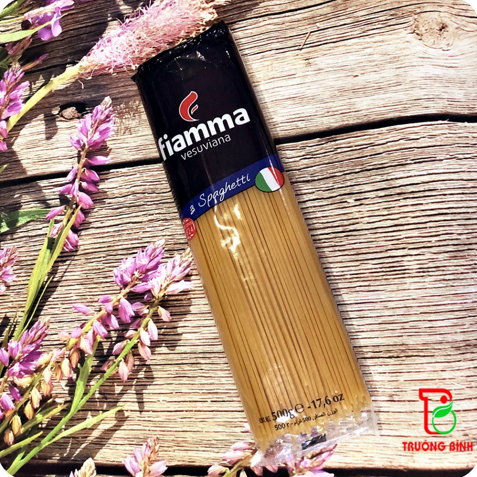 Date mới Mì Ý Spaghetti Số 3 Fiamma 500g