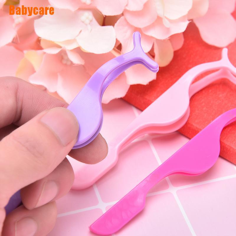 (Hàng Mới) Nhíp Hỗ Trợ Gắn Mi Giả Bằng Nhựa