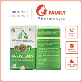 Ích khí thang doctor lung - hỗ trợ người bị viên đường hô hấp, giúp bổ phế, trừ ho