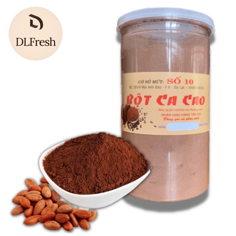 Bột cacao DLFresh bột ca cao nguyên chất