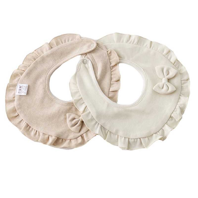 Khăn yếm Tulini vải ORGANIC cao cấp 100% SỢI BÔNG COTTON HỮU CƠ TỰ NHIÊN