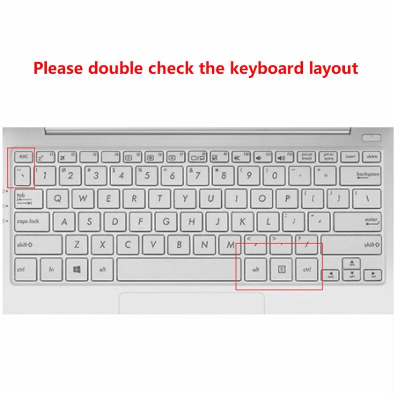 Miếng Dán Bàn Phím Silicon Mềm Siêu Mỏng 11.6 Inch Cho Asus X205T X205Ta