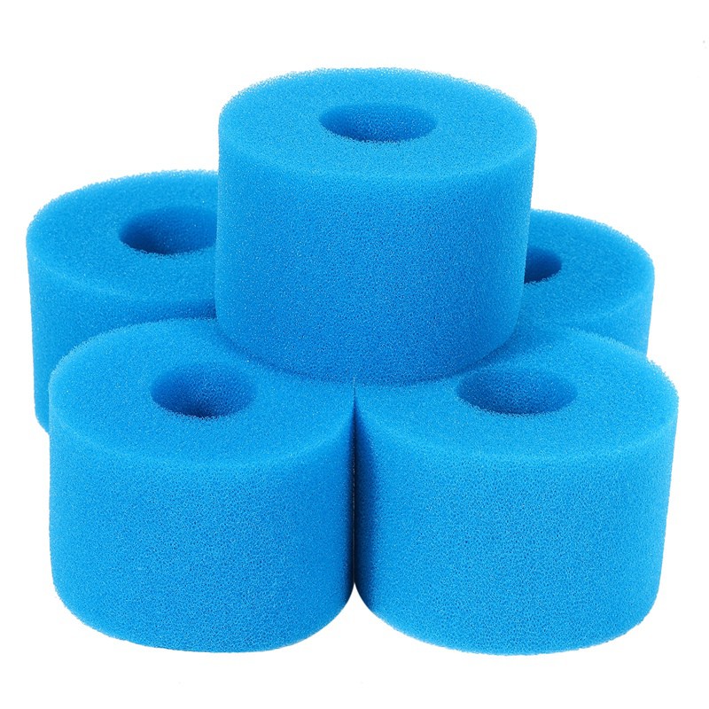 5PCS Swimming Pool Foam Filter Sponge for Intex S1 Cleaner Foam Filter