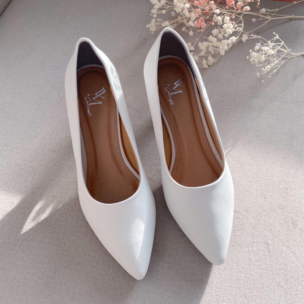 [Siêu Sale] Giày Cao Gót Bít Mũi 5CM - G0014