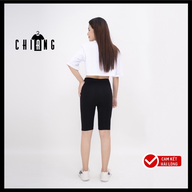 Quần Legging Đùi, Quần Biker CHIANG cao cấp co giãn dáng ôm F11 | BigBuy360 - bigbuy360.vn