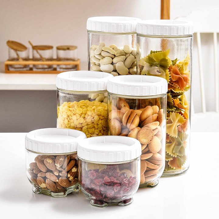 hũ đựng gia vị - hủ đựng gia vị thủy tinh