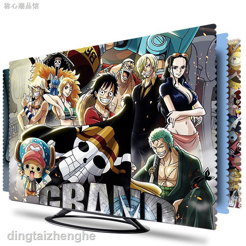 Tấm Vải Phủ Tv Chống Bụi In Hoạt Hình One Piece Dễ Thương