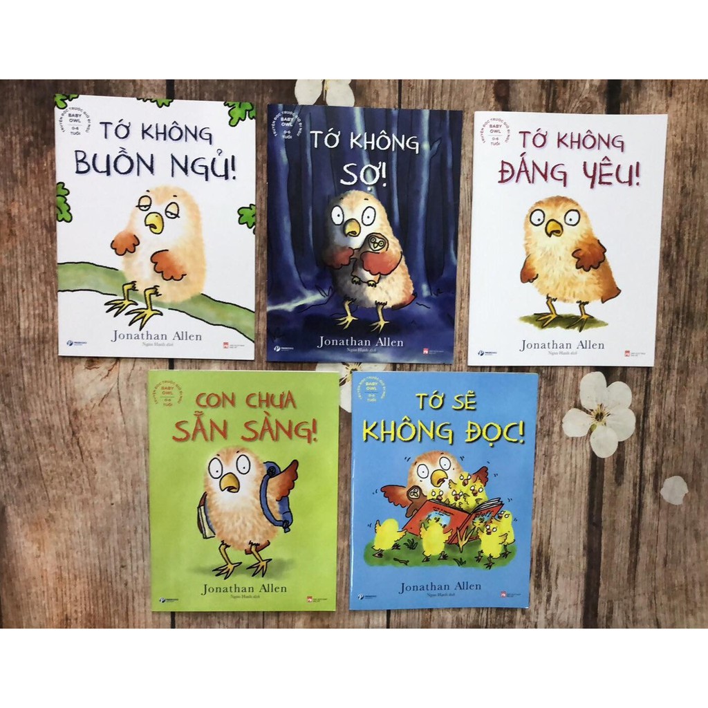 Sách - Combo Truyện Đọc Trước Giờ Đi Ngủ BABY OWL 0-6 tuổi (bộ 5 cuốn)