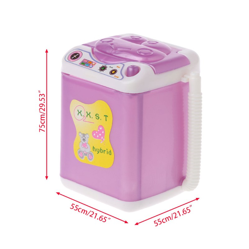 Máy giặt đồ chơi nhà búp bê xinh xắn cho bé
