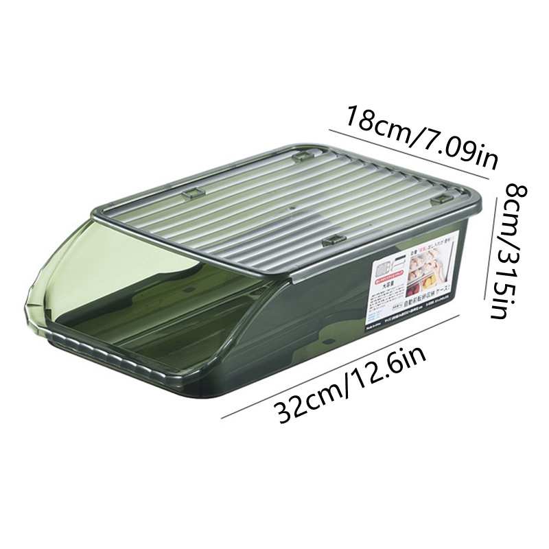 Hộp Đựng Trứng Cuộn Tự Động Bằng Nhựa Tiện Dụng