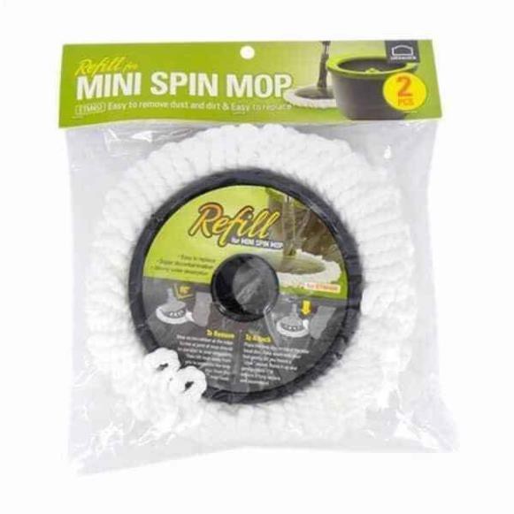 (giá sỉ = lẻ) SET 2 BÔNG LAU NHÀ RỜI LOCK&amp;LOCK MINI SPIN MOP SIÊU TIỆN DỤNG