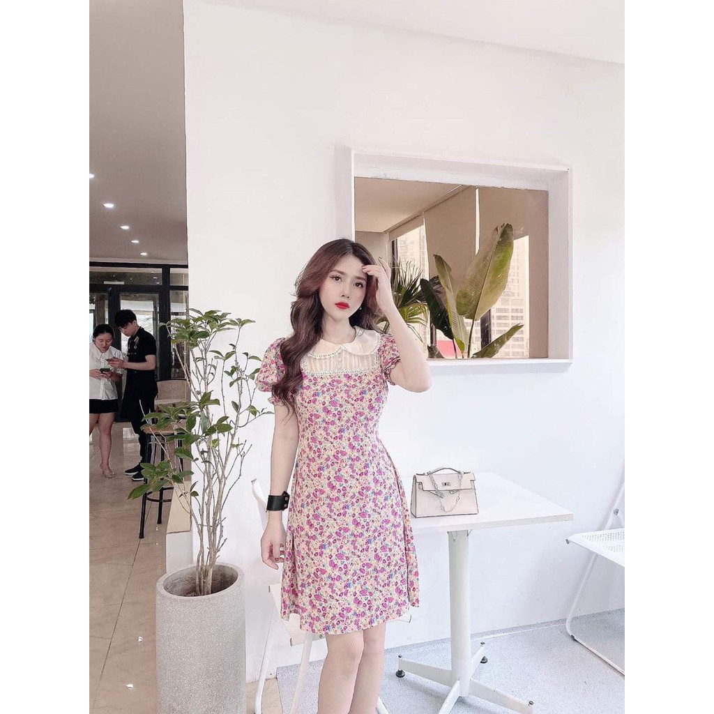 [Mã FAXANH55 giảm 10K đơn 50K] VÁY VOAN XƯỚC CỔ | BigBuy360 - bigbuy360.vn