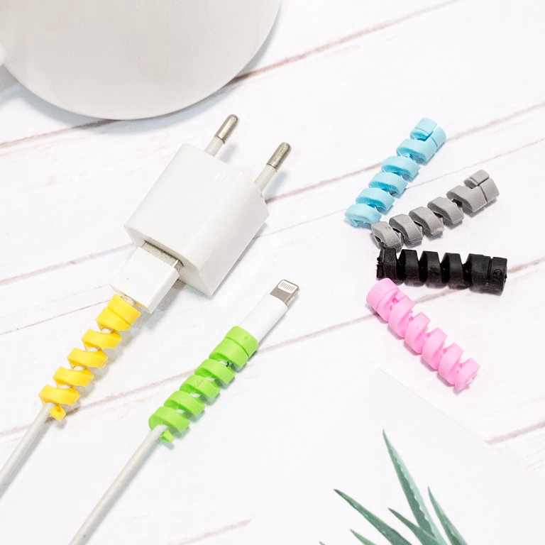 Set 5 dây quấn bảo vệ dây cáp/tai nghe