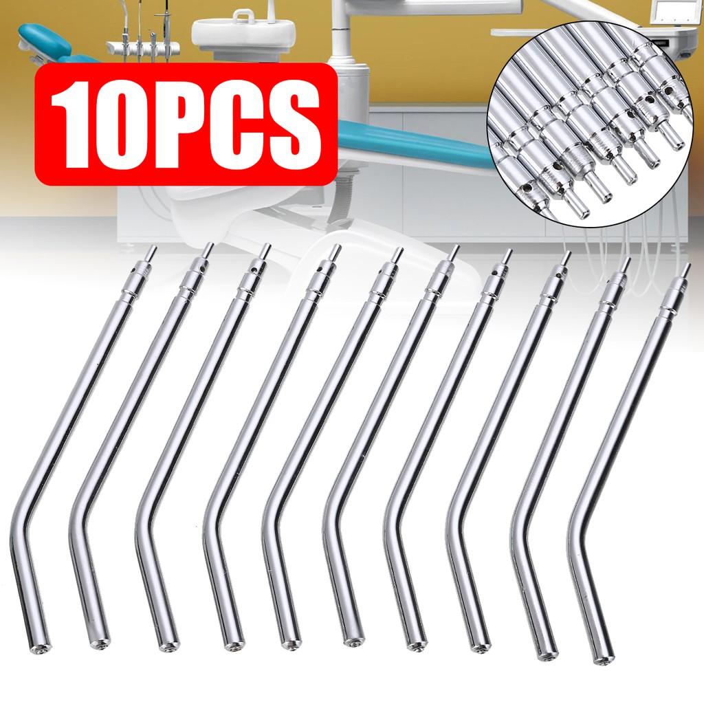 Bộ 10 vòi phun nước làm trắng răng bằng thép không gỉ tiện dụng