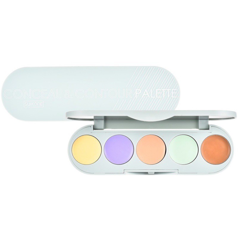 Bảng che khuyết điểm 5 ô màu Suikone | BigBuy360 - bigbuy360.vn