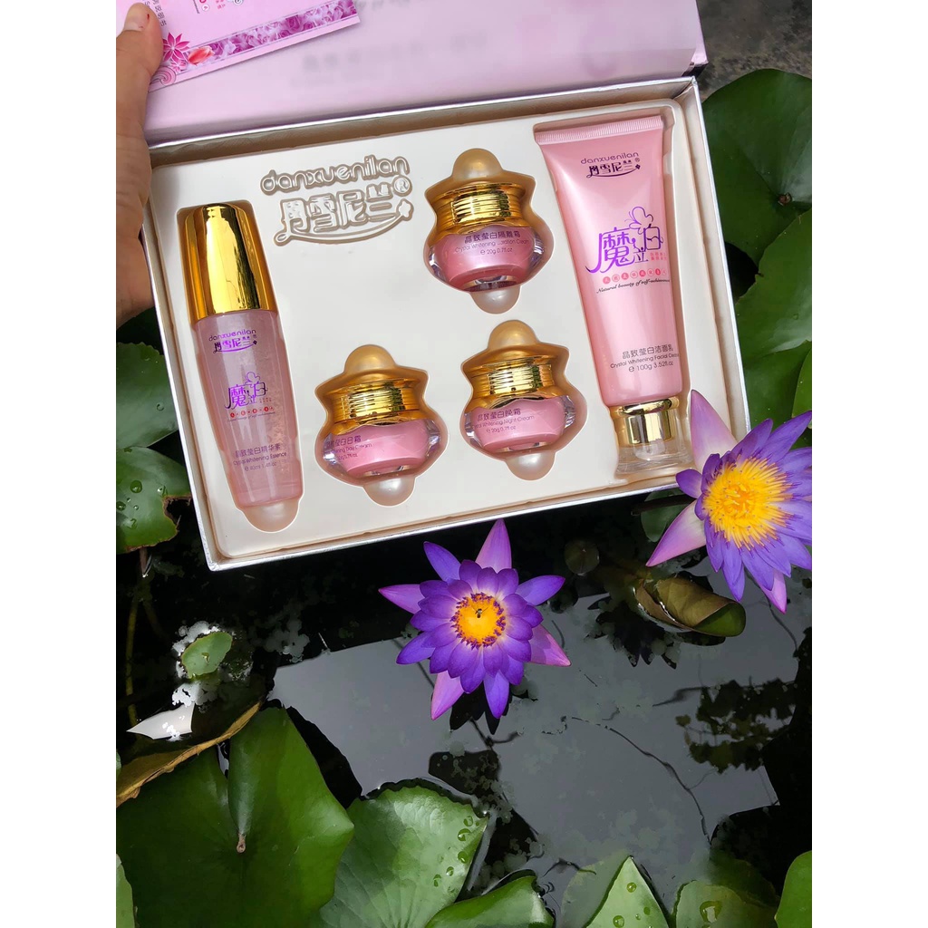 Kem hoàng cung hồng chính hãng 5 món kemhoangcung 0981715993