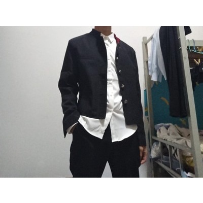 Áo vest Gakuran dáng Crop,đồng phục học sinh nhật bản,bá vương học đường,Genji,Kazeo,Murayama