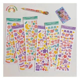 STICKER HỌA TIẾT CUTE TRANG TRÍ POLCOS | MST333