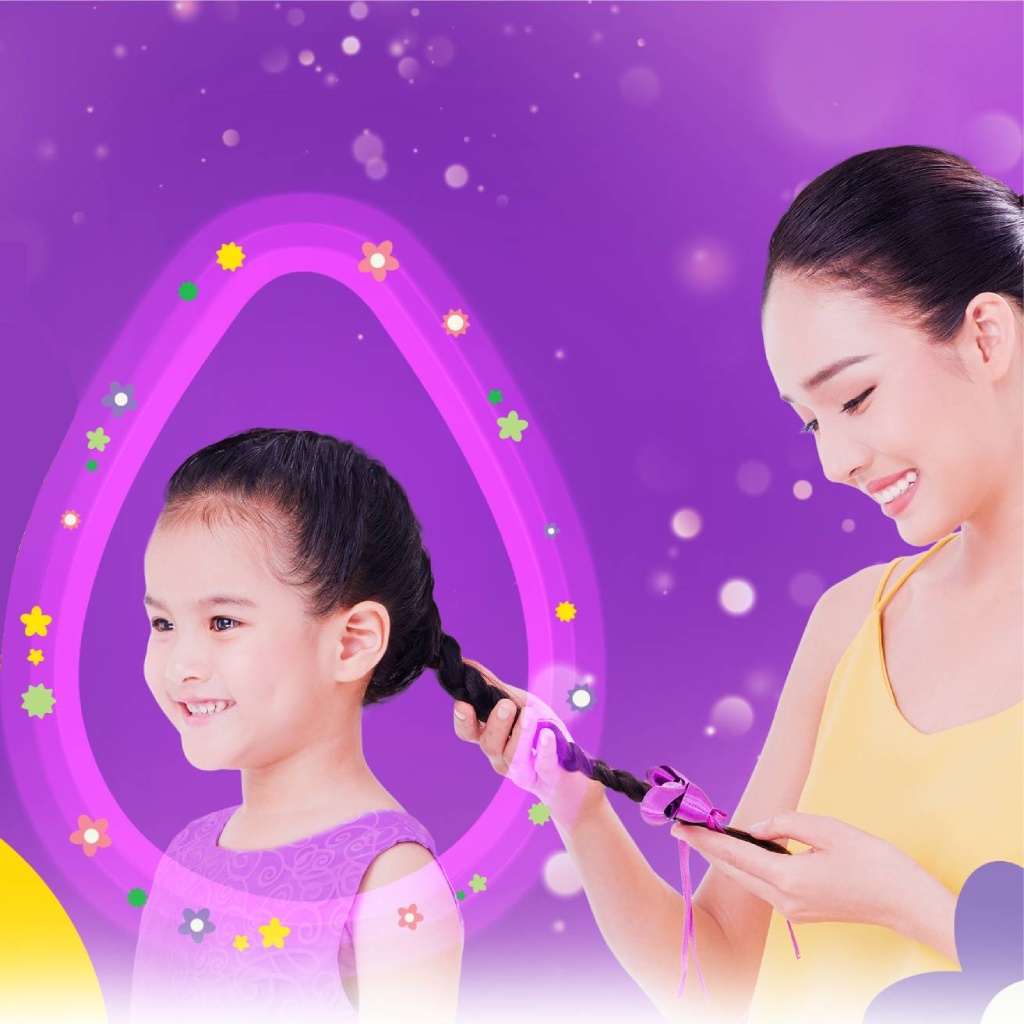(GIFT) Dầu Gội Giúp Tóc Chắc Khỏe Cho Bé Gái Johnsons Baby Active Kids Strong Healthy Shampoo - Dung Tích 200ml