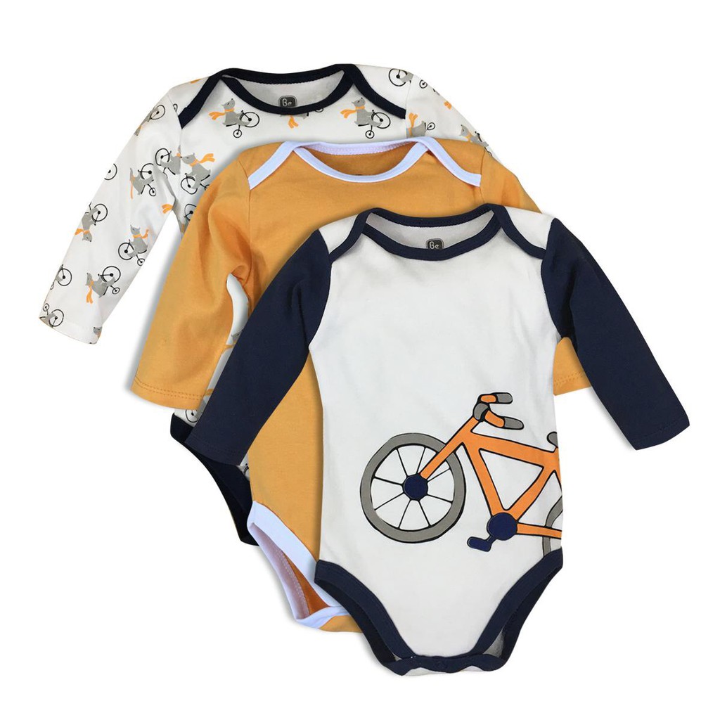 Set 3 Body Suit Dài Tay Xuất Dư Xịn BeLiTi