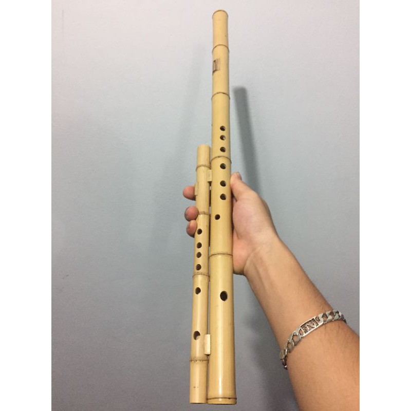 Sáo Mèo Kép Việt Tone  Hệ 8 Lỗ Lam Căng Thổi Nhẹ