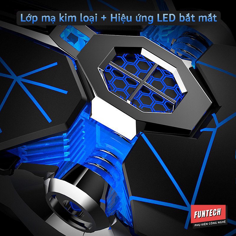 Chuột máy tính không dây gaming Wolf X13 Pro Led 7 màu siêu đẹp pin sạc đẹp giá rẻ