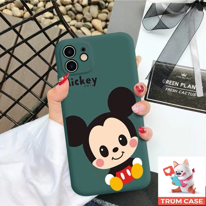 Ốp lưng iphone TPU in hình chuột Mickey cực xinh  full dòng ip 6,6s/6P,7,8/7P/X,XSMAX/XSMAXPRO- ốp iphone