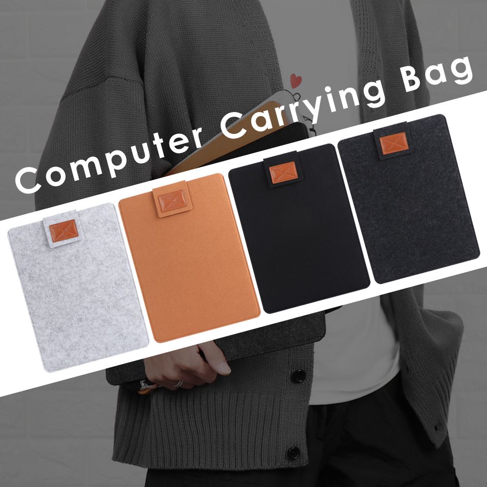 Túi đựng máy tính xách tay 11inch/ 13inch/ 15inch siêu mỏng chống trầy xước kiểu dáng sành điệu