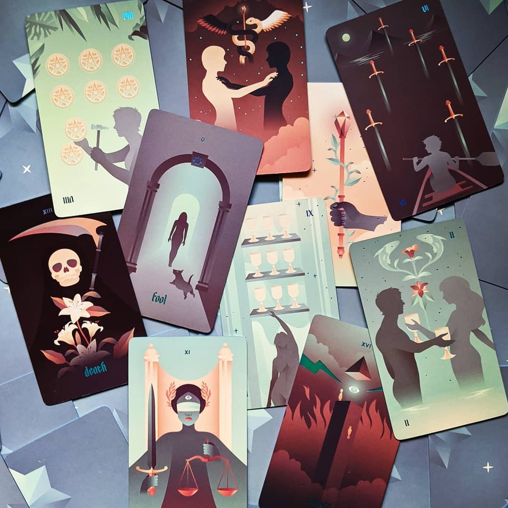 Bài Seventh Sphere Rider Waite Smith Tarot