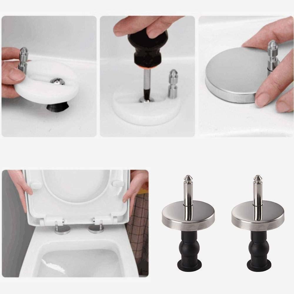 JARRED Bộ 2 Ốc Vít Nhựa Cố Định Bản Lề