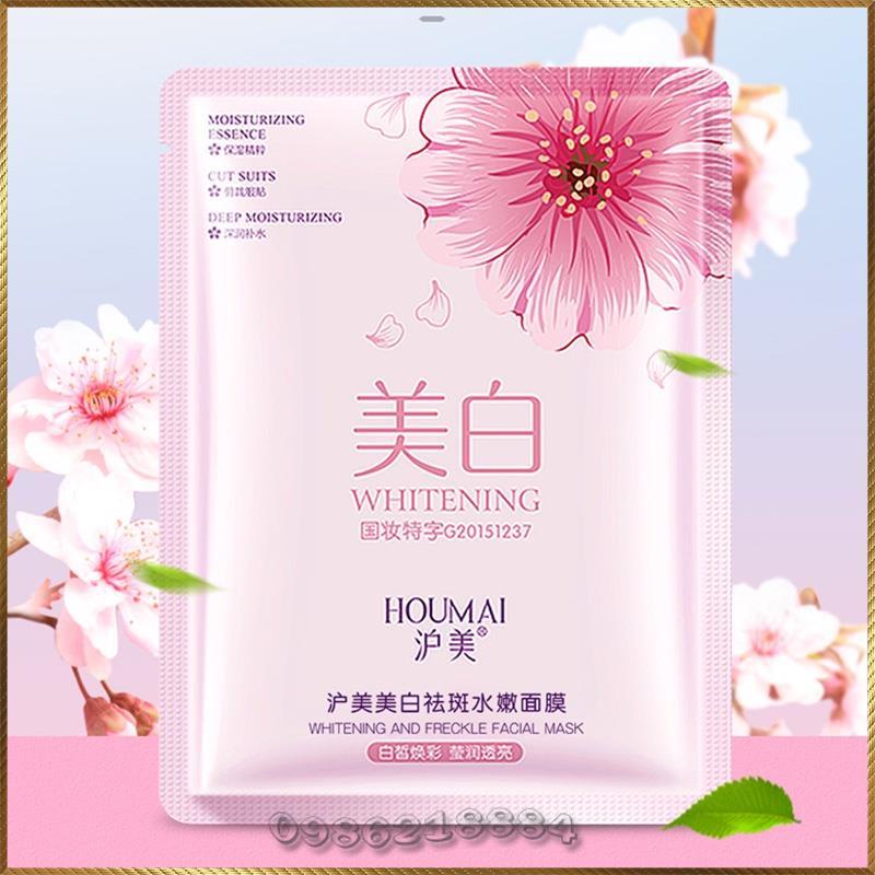 Mặt nạ trắng da kiểm soát dầu Hoa Anh Đào Houmai Cherry Blossom Facial Mask HCB5