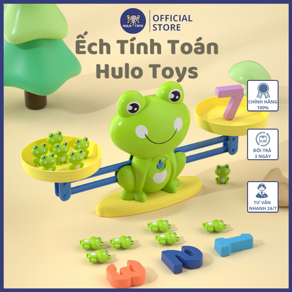 Đồ Chơi Ếch Cân Bằng Hulo Toys Giáo Dục Toán Học - Đồ Chơi Giáo Dục, Đồ Chơi Phát Triển Trí Tuệ Cho Bé