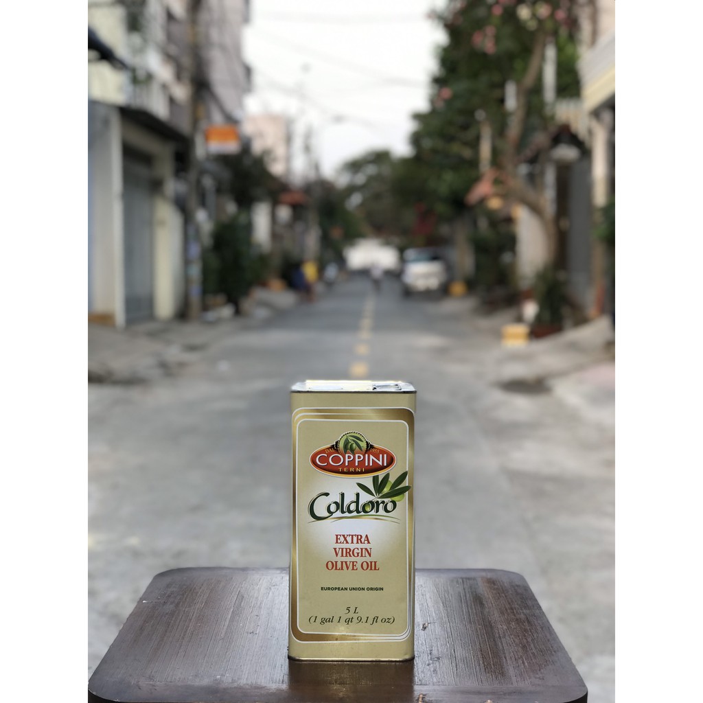 Dầu oliu nguyên chất  - Extra Virgin Olive Oil Coppini 5L