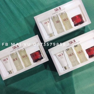 Set dưỡng da mini skii 4 món xách tay