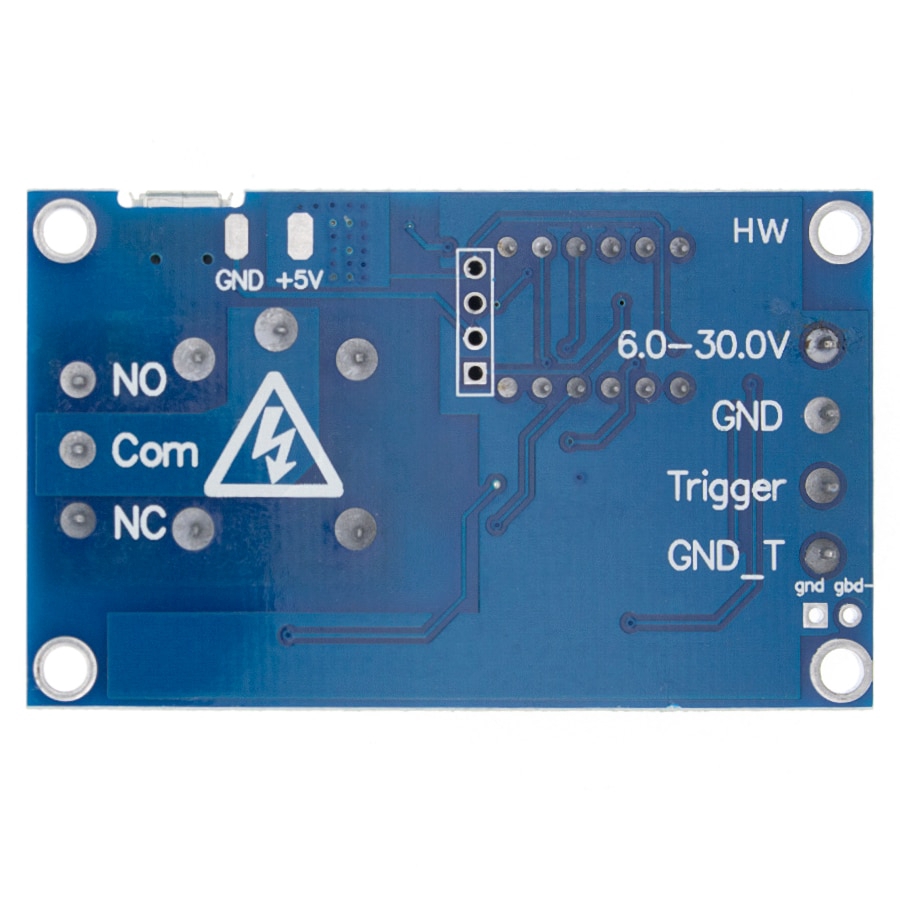 6-30V Relay Module Switch Trigger Time Delay Circuit Timer Cycle Adjustable R06