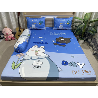 Bộ Drap Thun Ý 5D