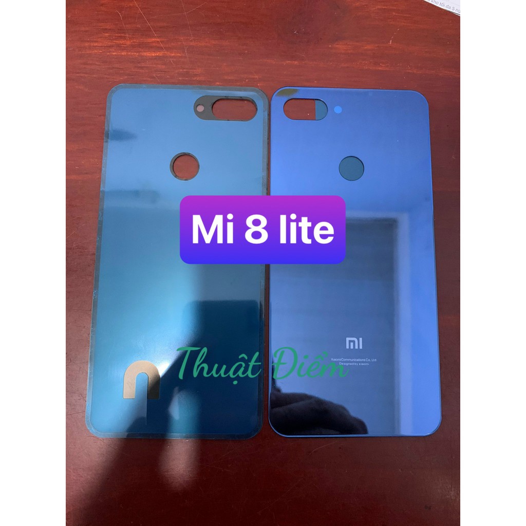 kính lưng Mi 8 lite - xiaomi