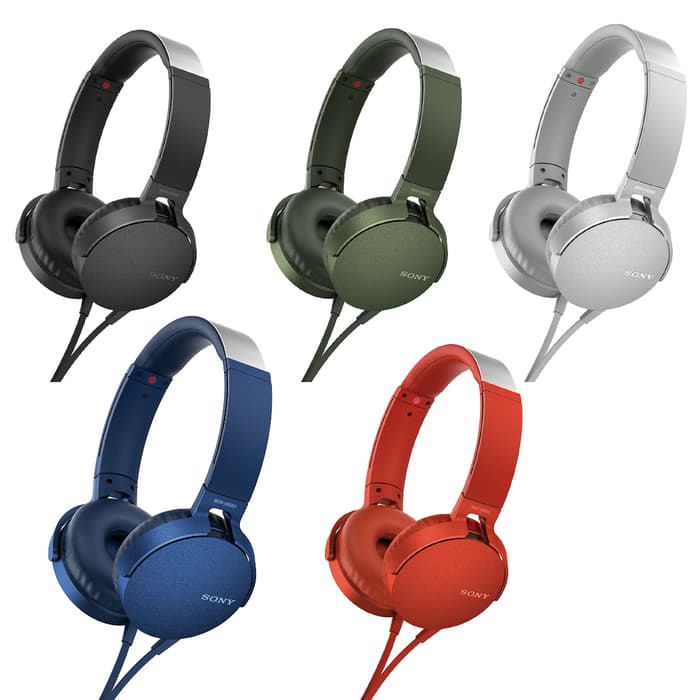 Tai Nghe Chụp Tai Sony ExtraBass MDR-XB550AP - Hàng Chính Hãng