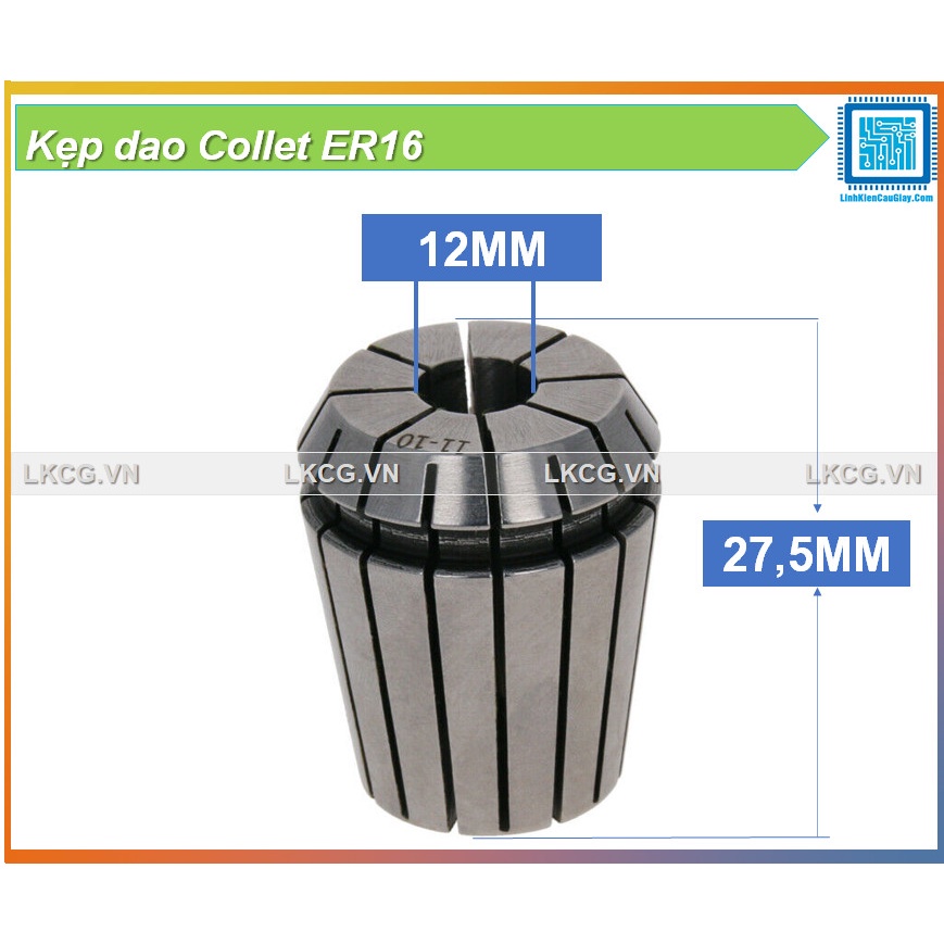 Kẹp dao Collet ER16