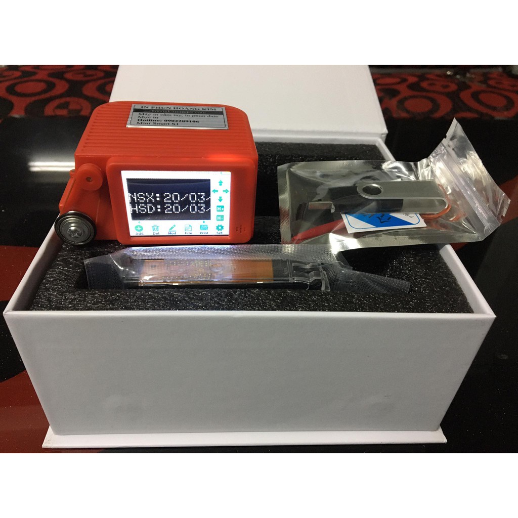 Máy In Date Mini Smart S1 Cầm Tay Nhỏ Gọn
