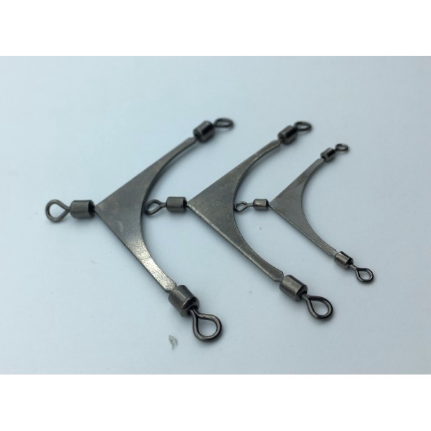 Set 10 Phụ Kiện Câu Cá 3 Đầu Bằng Thép Không Gỉ