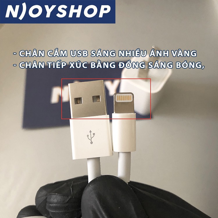 DÂY SẠC IPHONE CHÍNH HÃNG APPLE BẢO HÀNH 12 THÁNG 1 ĐỔI 1 DÀI 1M CỔNG LIGHTNING