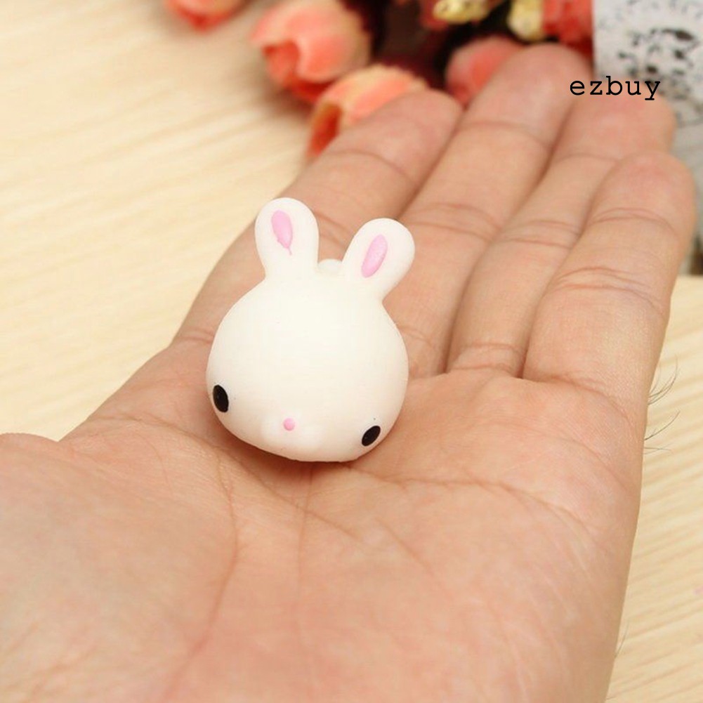 Đồ Chơi Bóp Xốp Giảm Stress Hình Thỏ Dễ Thương Cho Bé