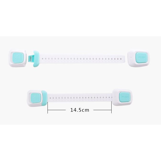 [Đặc Biệt] Khóa Chốt Cài An Toàn Tủ Lạnh Ngăn Kéo Cho Bé